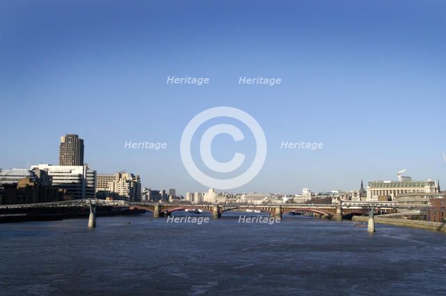 Blackfriars Bridge, London 2005. Artist: Unknown.