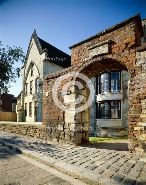 Blackfriars priory church, Gloucester, Gloucestershire, c1980-c2017. Artist: Unknown.