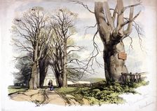 Blackheath, Greenwich, London, c1835. Artist: Anon