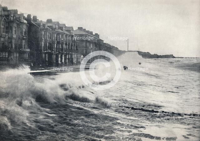 'Blackpool - A Rough Day', 1895. Artist: Unknown.