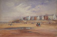 Blackpool Beach, 1840. Creator: David Cox the Elder