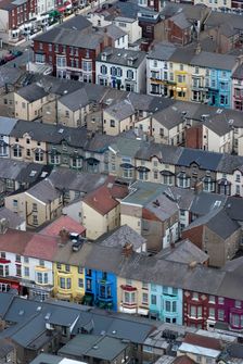 Blackpool, view fr Tower, 2009. Creator: Ethel Davies