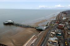 Blackpool, view from Tower, 2009. Creator: Ethel Davies