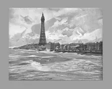 Blackpool with it's Eiffel Tower, c1900. Artist: Paulton & Son