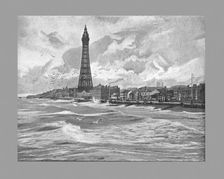 Blackpool with it's Eiffel Tower, c1900. Artist: Paulton & Son
