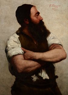 Blacksmith, 1880. Creator: Franciszek Teodor Ejsmond