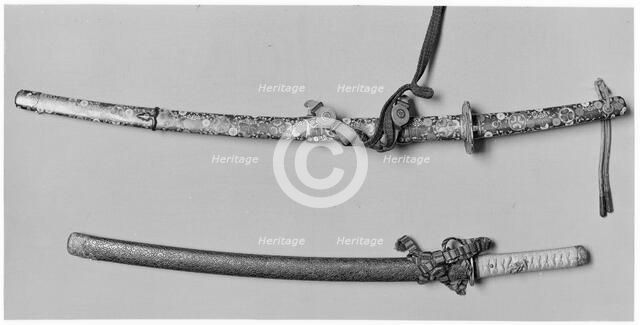 Blade and Mounting for a Short Sword...late 13th-early 14th century...18th-early 19th century. Creator: Naganori.