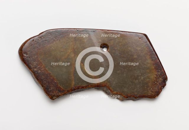Blade (fragment), Shang or Western Zhou dynasty, 1600-771 BCE. Creator: Unknown.