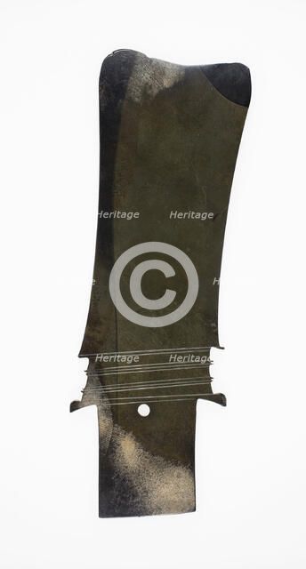 Blade, late Neolithic period to early Shang period, c. 2000/1000 B.C. Creator: Unknown.