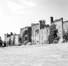 Bladen Castle, rear view, near Burton on Trent, Derbyshire, c1960s-1970s(?). Creator: H Brighouse