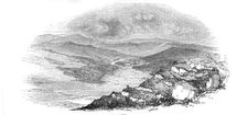 Blair Athol Castle, from the Ben-y-Glo, 1844. Creator: Ebenezer Landells