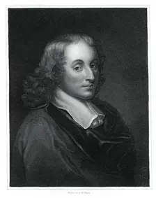 Blaise Pascal, French philosopher, mathematician, physicist and theologian, (1833). Artist: H Meyer
