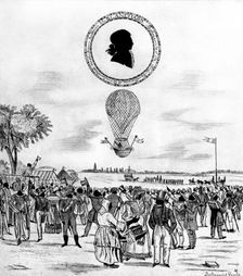 Blanchard's Balloon 1790 (1912)