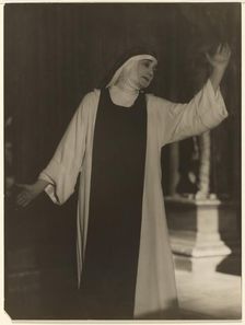 Blanche Walsh, about 1914. Creator: Arnold Genthe