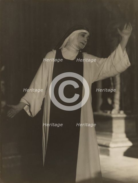 Blanche Walsh, about 1914. Creator: Arnold Genthe.