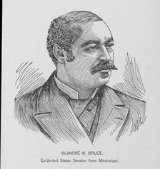 Blanche K. Bruce; Ex-United States Senator from Mississippi, 1902. Creator: J. H. Cunningham