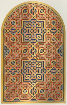 Blank window, Hall of the Bark 1907. Creator: Unknown