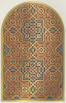 Blank window, Hall of the Bark 1907. Creator: Unknown