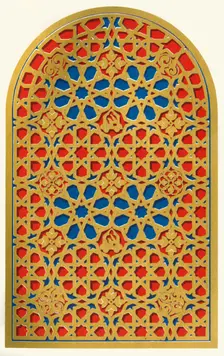 Blank window, Hall of the Bark 1907. Creator: Unknown
