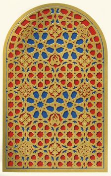 Blank window, Hall of the Bark 1907. Creator: Unknown