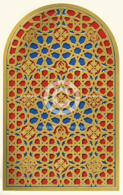 'Blank window, Hall of the Bark', 1907. Creator: Unknown.