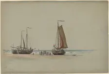 Blankenberge No.3, 1875. Creator: William Stanley Haseltine