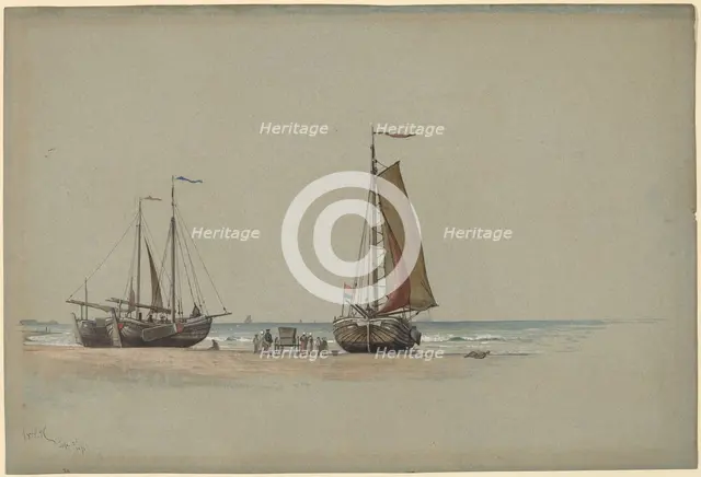 Blankenberge No.3, 1875. Creator: William Stanley Haseltine.