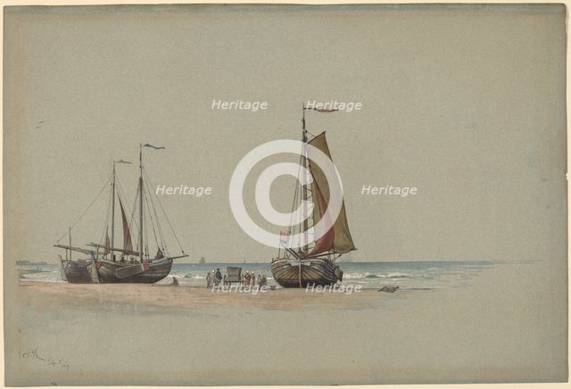Blankenberge No.3, 1875. Creator: William Stanley Haseltine.