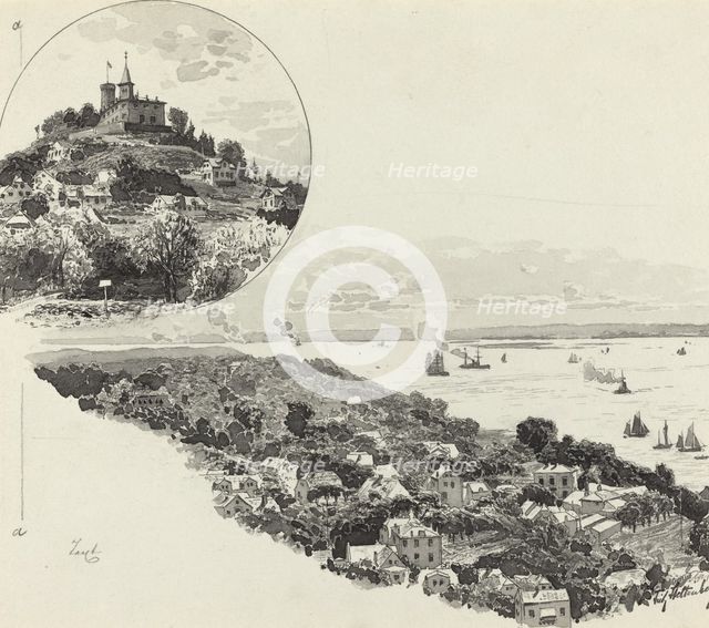 Blankenese, 1893. Creator: Fritz Stoltenberg.