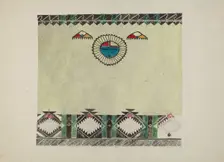 Blanket, 1935/1942. Creator: Unknown