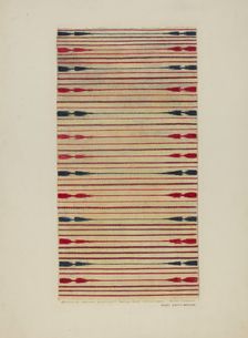 Blanket, 1935/1942. Creator: Mary Edith Brooks