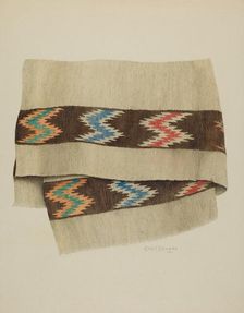 Blanket, 1935/1942. Creator: Ethel Dougan