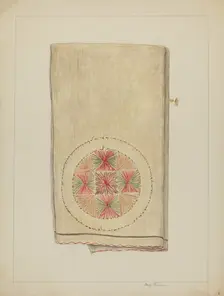 Blanket, c. 1936. Creator: Mary Berner