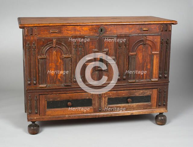 Blanket chest, 1650/1700. Creator: Unknown.