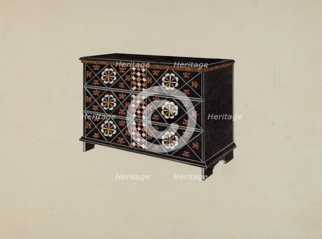 Blanket Chest, c. 1936. Creator: Martin Partyka.