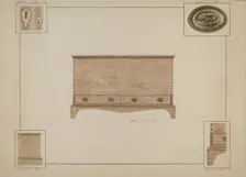 Blanket Chest, c. 1938. Creator: Sarah F. Williams