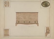 Blanket Chest, c. 1938. Creator: Sarah F. Williams