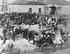 "Blanket Day", Queen Victoria's birthday celebrations, 24 May 1863. Creator: Unknown
