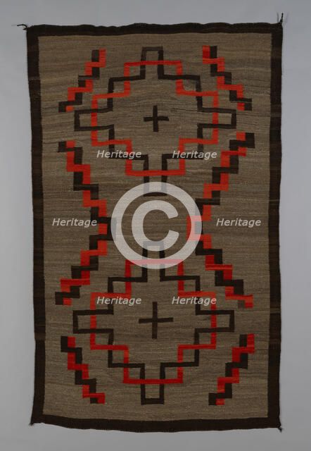 Blanket or Rug, United States, c. 1900 (Transitional Period). Creator: Unknown.