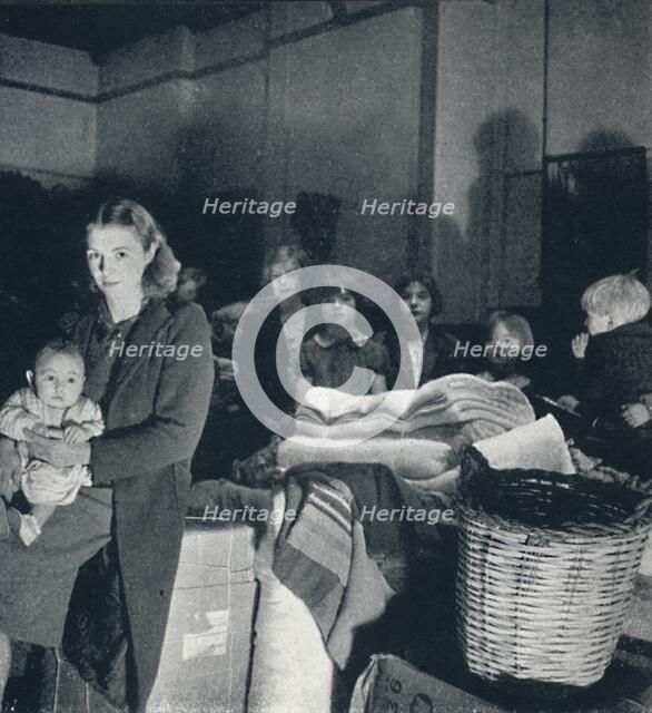 'Blankets for the homeless', 1941. Artist: Cecil Beaton.