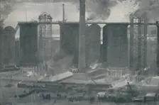 Blast-Furnaces at Bell Bros. Iron Works, Middlesborough 1910