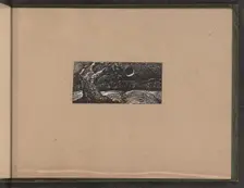 Blasted Tree and Flattened Crops, 1821. Creator: William Blake