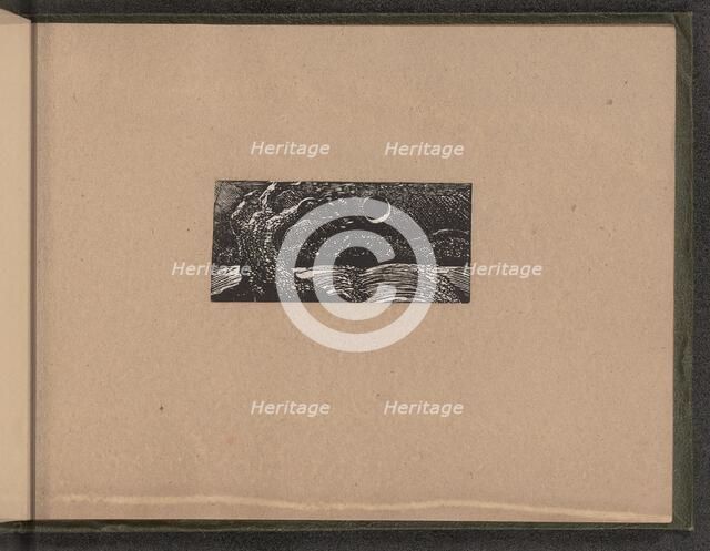 Blasted Tree and Flattened Crops, 1821. Creator: William Blake.