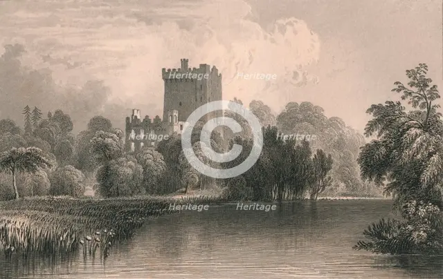 'Blarney Castle, Co. Cork', 1831. Creator: Thomas Dixon.
