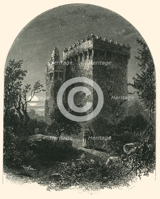 'Blarney Castle', c1870.