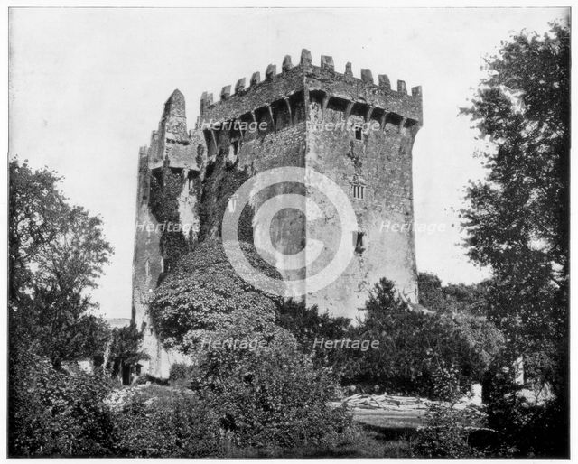 Blarney Castle, Ireland, 19th century.Artist: John L Stoddard