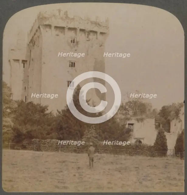 'Blarney Castle, the shrine of Irish wit - near Cork, Ireland', 1901.  Creator: Underwood & Underwood.