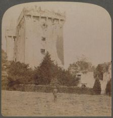Blarney Castle, the shrine of Irish wit - near Cork, Ireland 1901. Creator: Underwood & Underwood