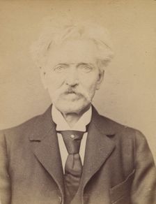 Blay. François. 53 ans, né à St Gervais (Rhône). Tailleur. Anarchiste. 4/3/94., 1894. Creator: Alphonse Bertillon