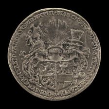 Blazon of Arms [reverse], 1528. Creator: Matthes Gebel